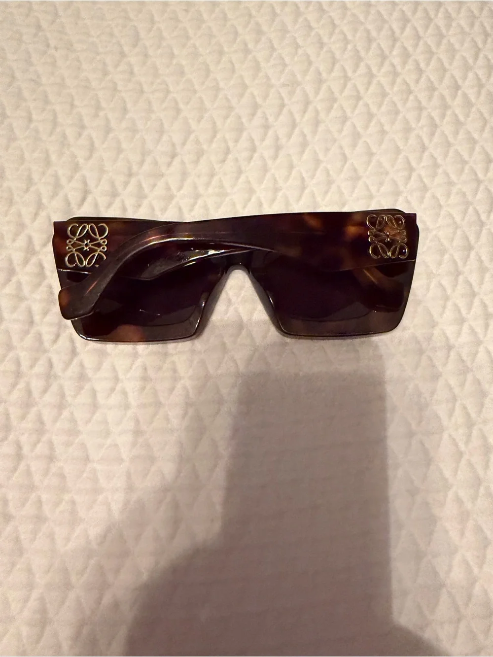 Loewe Tortoise Cateye Frame Sunglasses - Brown & Gold